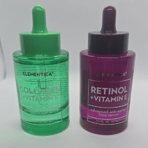 Element Green and Purple Skincare Serums